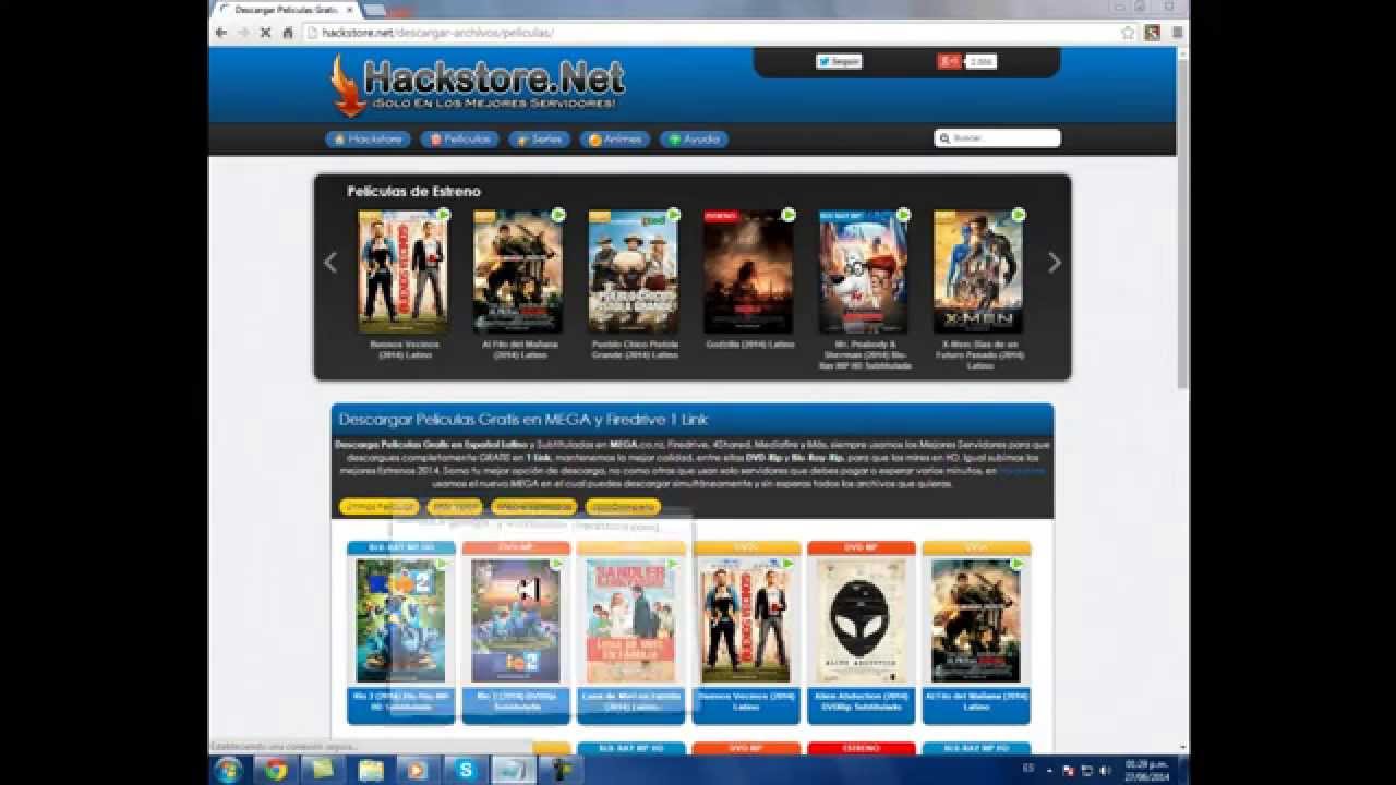 La mejor Pagina para descargar pel\u00edculas gratis en DVD,HD y Blue ray 2014\/\/Hackstore.com  YouTube