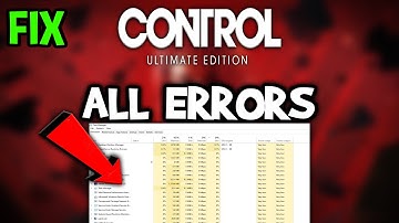 Control Ultimate  – How to Fix All Errors – Complete Tutorial