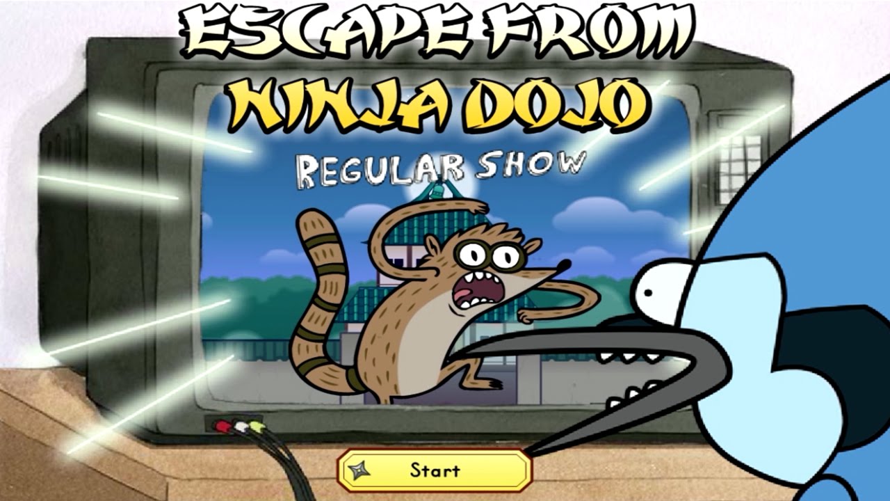 Regular Show: ESCAPE FROM NINJA DOJO - Level 1-10 (Cartoon Network