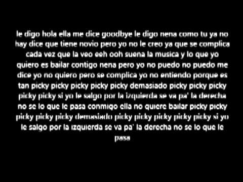 una parte de letra de picky joey montana - YouTube