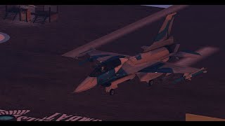 Anny and Cristhy Criss  flying the fighter jet  F-2B Second Life