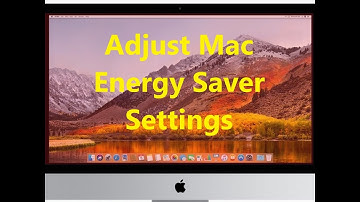 How to Adjust Power or Energy Saver Settings for Mac OS