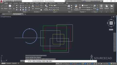 Autodesk Autocad 2018 - Trim and Extend - Video 24