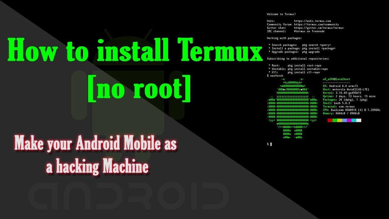 How to Install Termux in Android || FG_Teams - YouTube