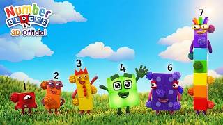 Numberblocks Counting Fluffies 🐾 Fun 12345 Learning for Kids