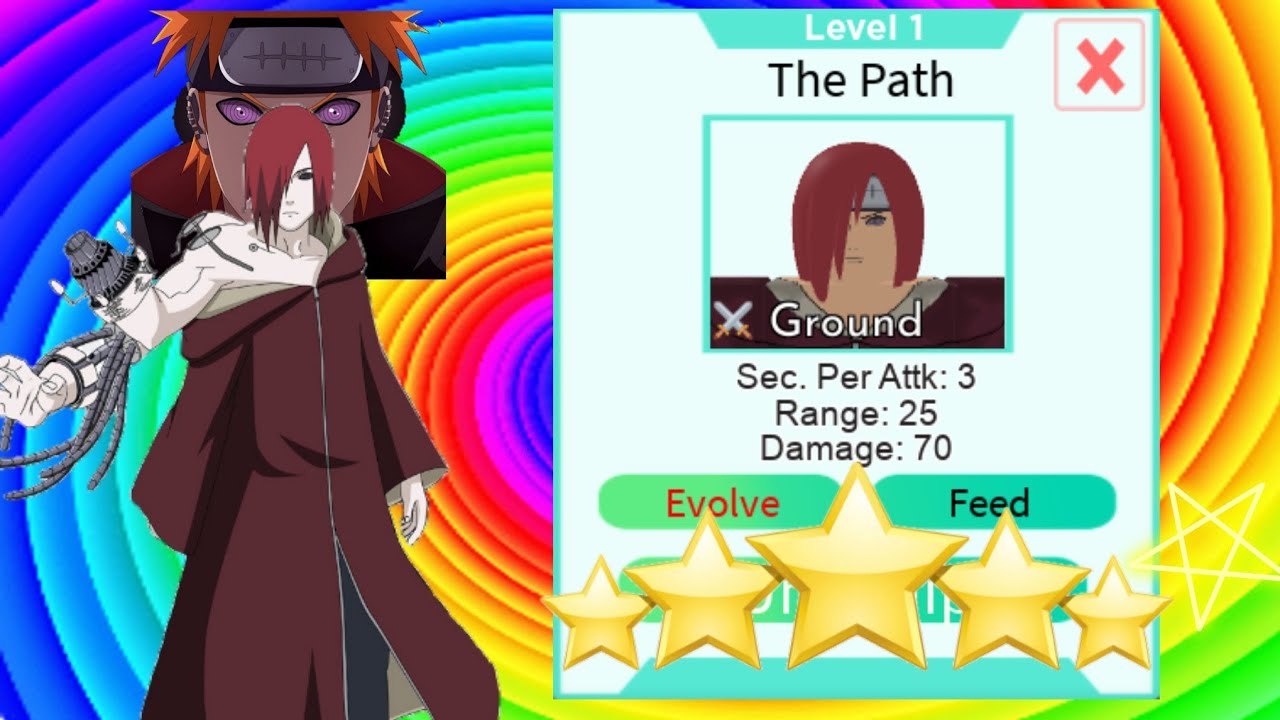 The Path (Nagato Uzumaki), Roblox: All Star Tower Defense Wiki