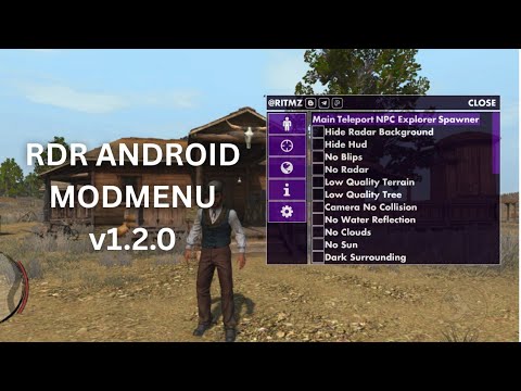 RDR ANDROID MODMENU V1.2.0 — RELEASE! - YouTube