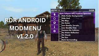 RDR ANDROID MODMENU V1.2.0 — RELEASE!