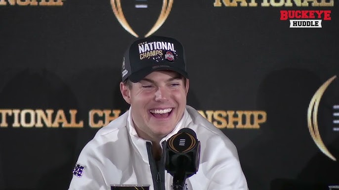 Ohio State Day After National Championship Press Conference - YouTube