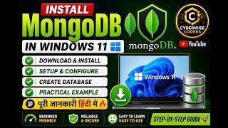 How to Install MongoDB on Windows 11 (Hindi) | Complete Step-by-Step Guide for Beginners