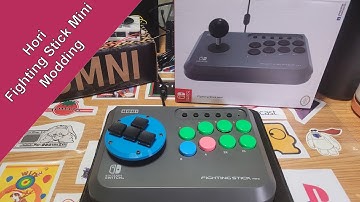 DIY Mixbox - Hori Fighting Stick Mini - Leverless Omni Odin V2 mod (Nintendo Switch)