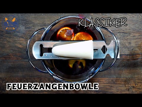 Feuerzangenbowle selber machen  einfaches Rezept 🍷🔥 