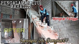 DISMANTLING THE STAIRS??? || RECONSTRUCTION PROCESS