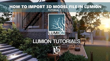 HOW TO IMPORT 3D MODEL IN LUMION /TUTORIAL #1