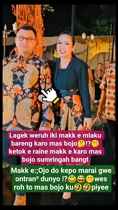 wajah sumringah makk Soimah Karo mas bojo⁉️😇🤭😅   #soimah