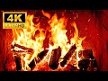 🔥 Super Warm Fireplace 4K UHD 🔥 Cozy Fireplace &amp; Gentle Fire Sounds | Crackling Fireplace Ambience