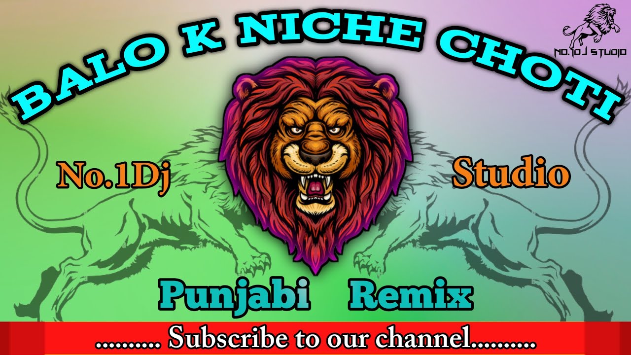 Balo k Niche Choti   Holi special Hit Punjabi Dance remix  Dj Rocky Babu No1dj Studio