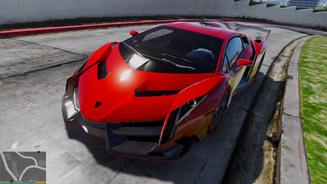 Lamborghini veneno gta 5