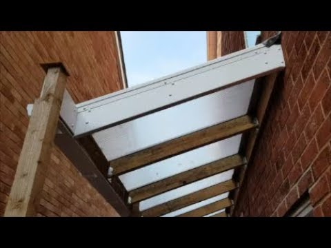 DIY Polycarbonate Lean-To Roof Kit