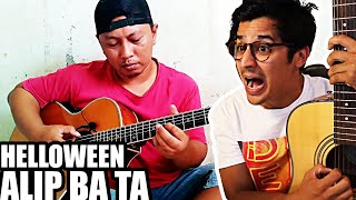 ALIP BA TA Forever and One - Helloween (COVER fingerstyle guitar) | Reaction