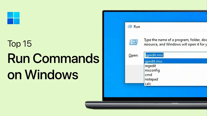 Top 15 RUN Commands For Every Windows User