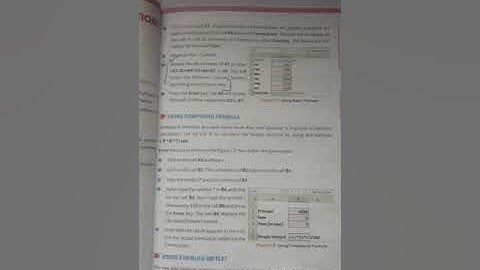 class 8   chapter 2  Spreadsheet- Formulas and functions
