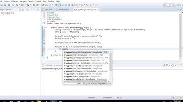 Gilbert J Tutorials  substring, equals, split, StringBuilder, toLowerCase