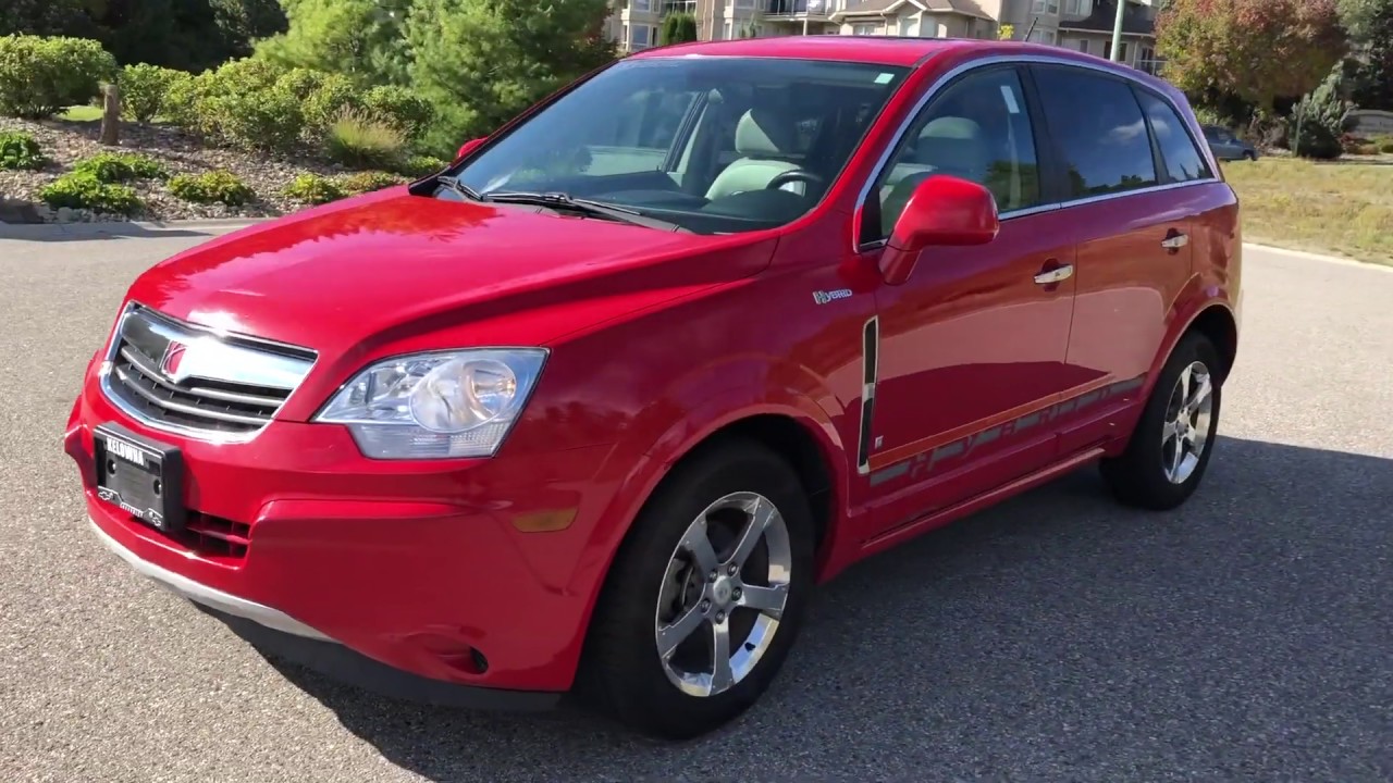 2009 Saturn Vue Hybrid Base Fwd Keyless Entry Power Windows A C Suv