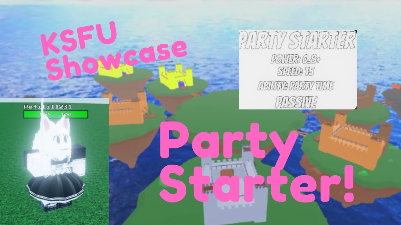 Killstreak Sword Fighting Universe: Party Starter Showcase! - YouTube