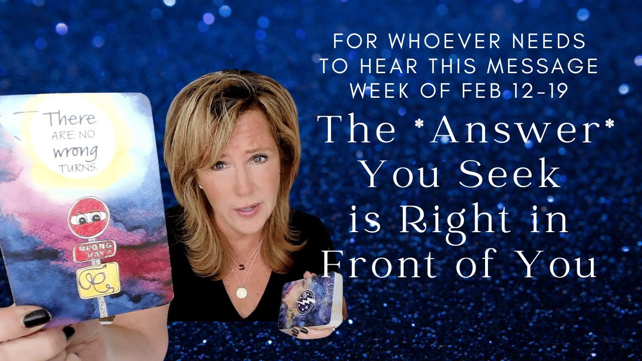 For Whoever Needs To Hear This Message: The Answer You Seek Is Right In ...