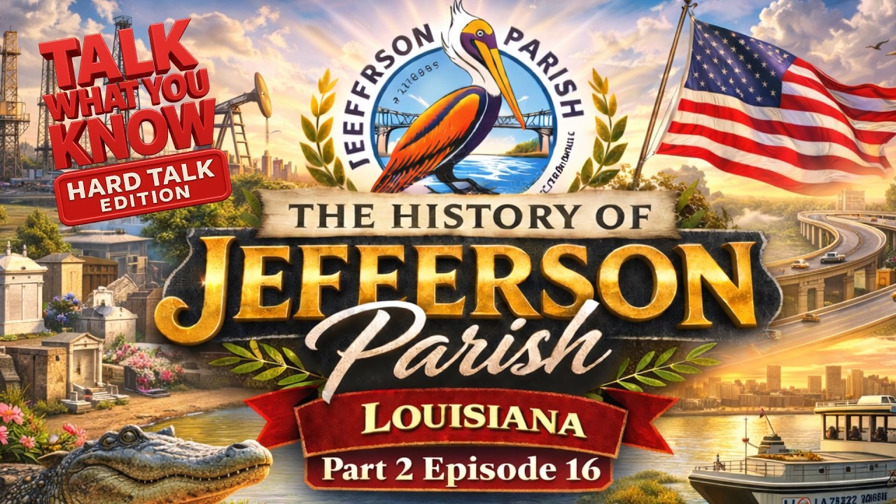 “Jefferson Parish: The Hidden History Behind Louisiana’s Power” Part 2- Talk What You Know Ep 16