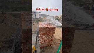 Bricks ? quring process #ytshortsindia #shortsviral #ytshorts #ajmer #construction ￼