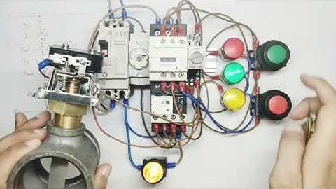 การต่อใช้งาน Flow Switch ป้องกันปั๊มน้ำ Run Day (โหมดการทำงานสตาร์ท/สต็อป ด้วยสวิตช์ปุ่มกด)