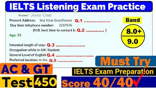 IELTS Listening Practice Test 2024 with Answers [Real Exam - 450 ]