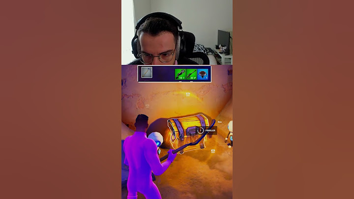 Fortnite Mais La Vidéo S'arrête Dès Que Je Touche La Couleur Rouge