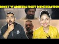 Kgf chapter 2 rocky vs adheera fight scene reaction  rocky lost  kgf full movie reaction part 4