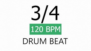 3/4 Drum Beat 120bpm