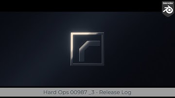 #hardops 987_3 - Release Log