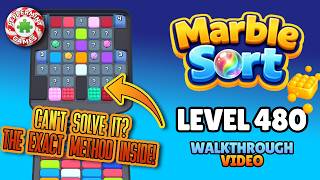 Marble Sort - Level 480 Walkthrough Solution
