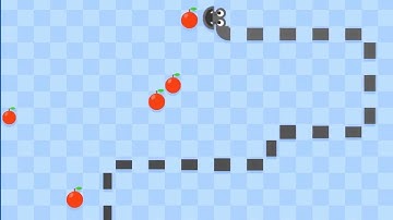 Google Snake Cheese Mode - 50 apples in 34s 570ms (5 apples / Speed Fast / Size Large)