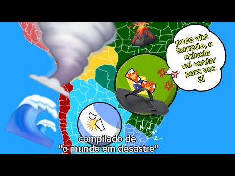 "World in Disaster" Compilation🌋🔪 #niue #countryballs