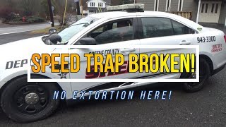 SPEED TRAP BUSTED!
