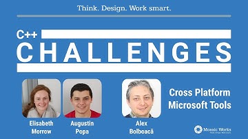 Elizabeth Morrow & Augustin Popa - C++ cross-platform tools from Microsoft with Alex Bolboaca
