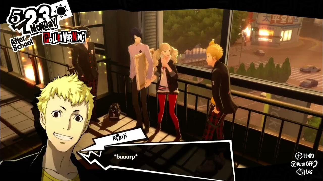 Arrive. Drinks Soda. Leave. | Persona 5 Royal (Nintendo Switch) - YouTube