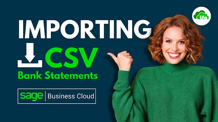 Importing CSV Bank Statements into Sage Business Cloud Accounting (AME)