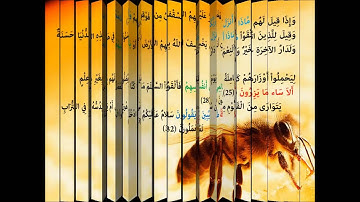 المتشابهات في     السورة  الواحدة     سورة النحل     إعداد   إبتسام ربيعي