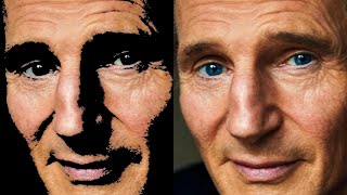 Liam Neeson Pixel Bloom Time Lapse