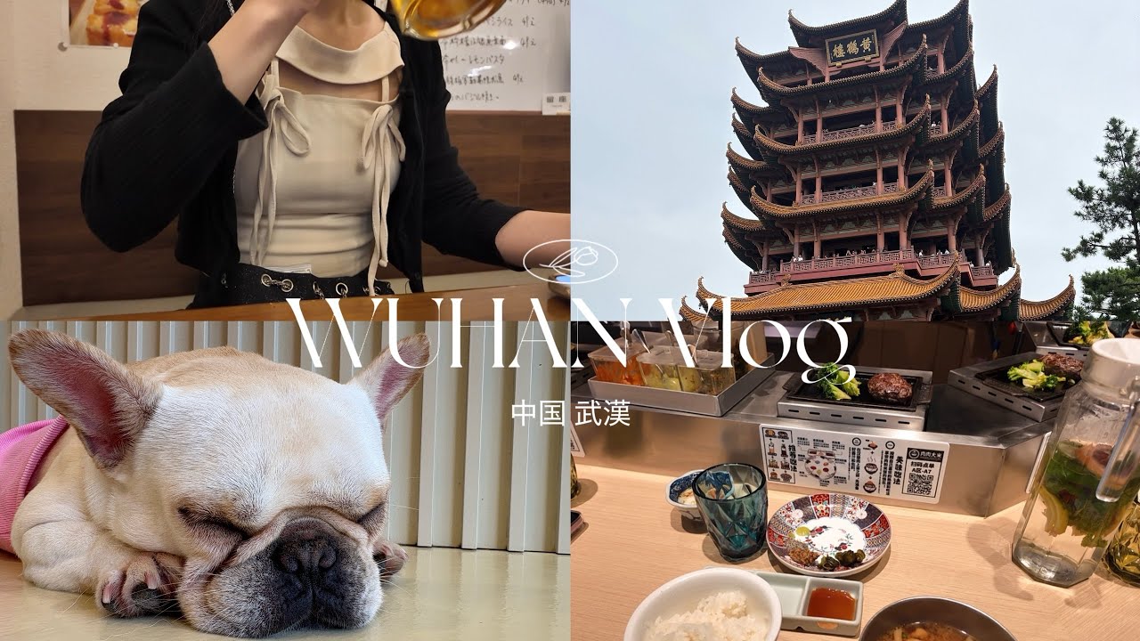 【中国武漢】食い倒れ飲み倒れまったり旅行🤍