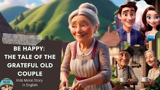 Be happy: The Tale of the Grateful Old Couple |learn english through story | learn English