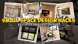 6 Small Space Design Hacks That Actually Work